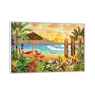 Surfing The Islands by Robin Wethe Altman - Painting