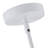 4-Light matte white adjustable iron pendant lamp