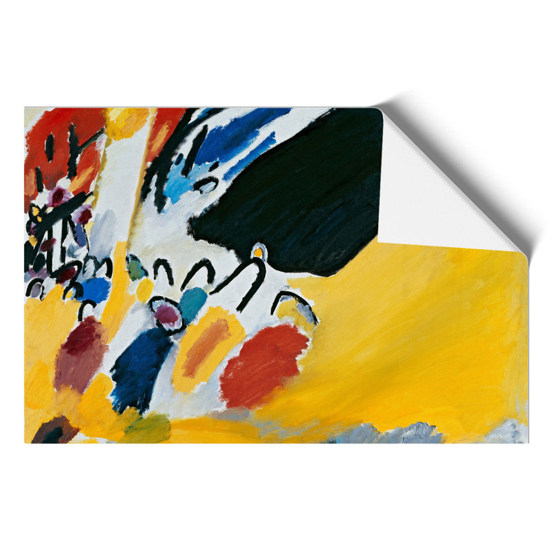 Impression Iii by Wassily Kandinsky - No Frame Painting, 21cm H x 30cm W x 0.1cm D