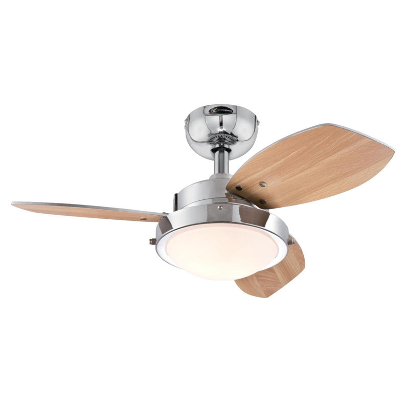 Ventilateur de plafond d'intérieur de 30 pouces avec luminaire DEL Wengue