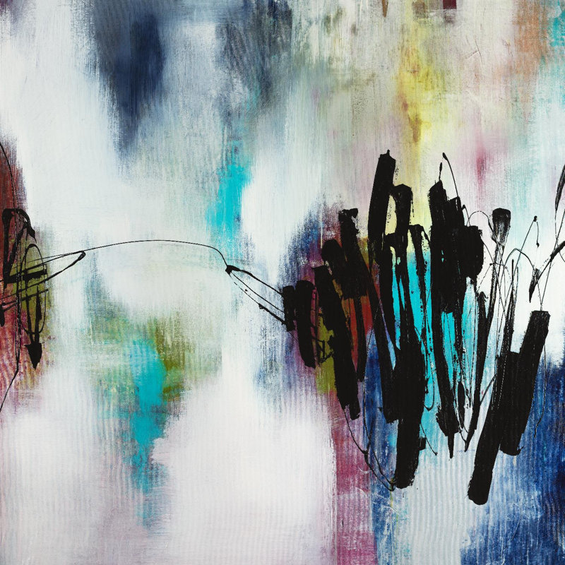 Disruptive Connection sur impression sur toile, H 54 po x l 54 po x P 1,5 po