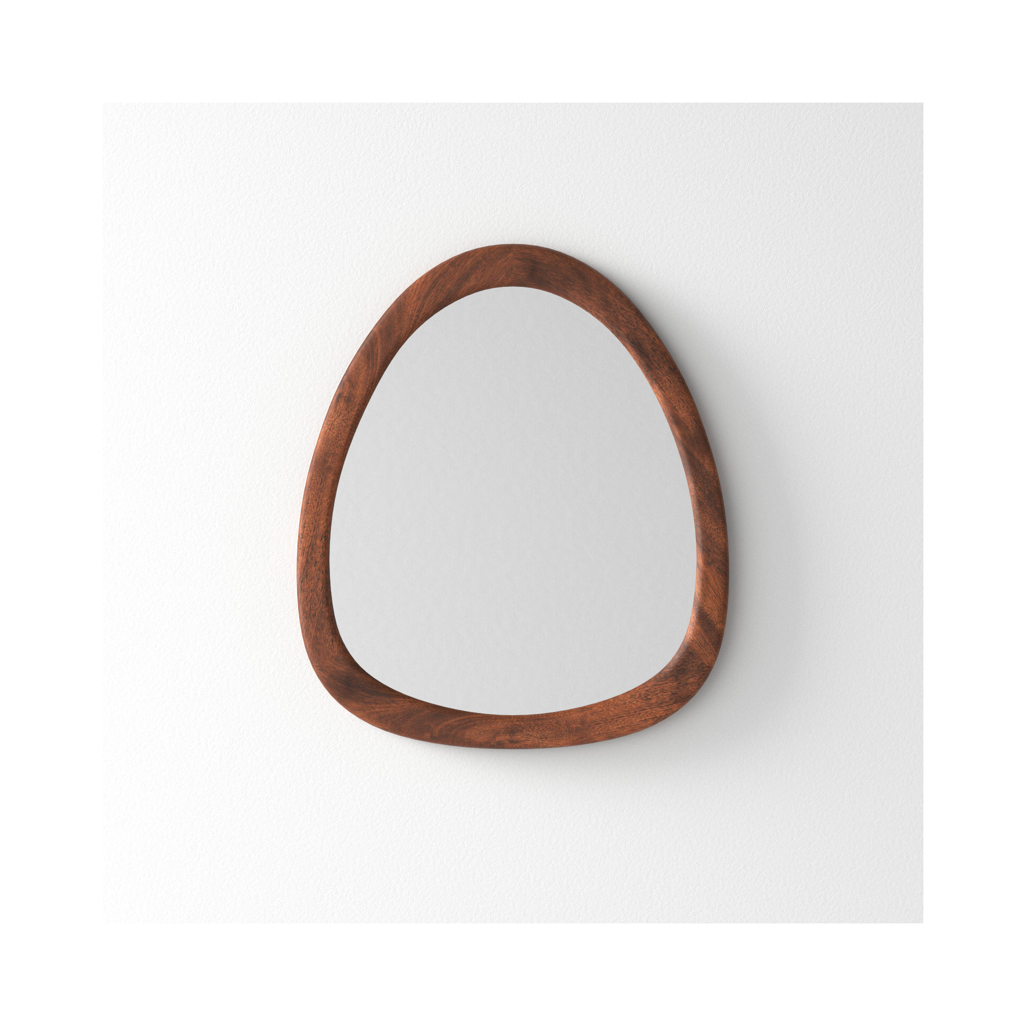 Buster Mirror, Walnut