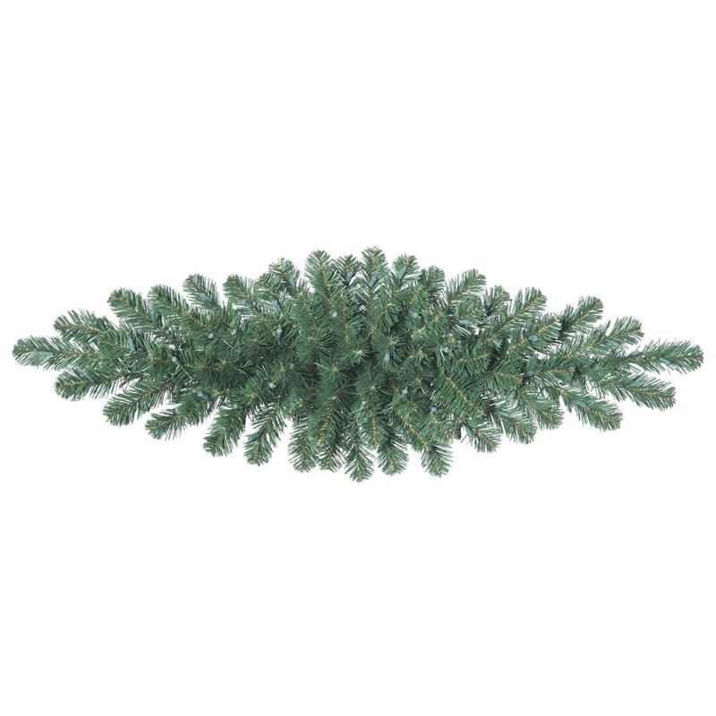 Ornement de Noël artificiel 48 po Vickerman Oregon, L 10 po, Non éclairé