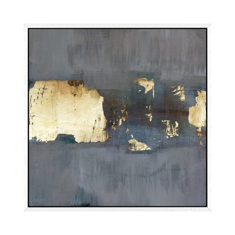 Glimmer II by Pamela Harmon - Print on Canvas, White Framed, 45.72 cm H x 45.72 cm W