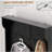 3-In-1 Entryway Hall Tree with Storage Bench, Coat Rack with Four Hooks and Shoe Storage-1656426904