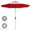 Parasol de marché 9 pi Patterson-2129920670