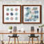 Dawn of Summer - ensemble de 2 reproductions d'art sur papier encadré-551267924-551267923