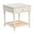 Ayleena Solid Wood End Table with Drawer and Woven Cane Storage Shelf-1416871335
