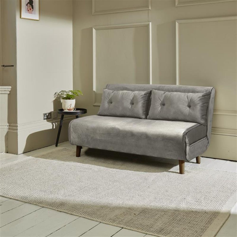 Trahan Small Double Sofa Bed, Grey