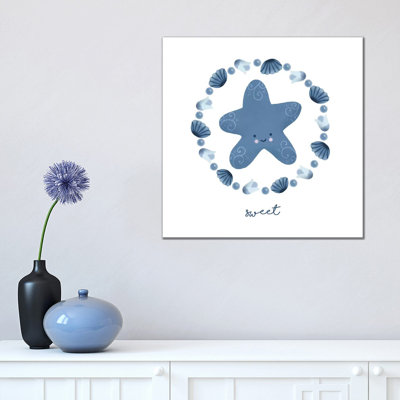 Ocean Friends III - Wrapped Canvas Print