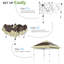 Abri pour abri de jardin Pop Up-113469156-113469152