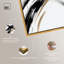 Décoration murale Midas Arc Waves par Art Remedy, cadre doré, 24 x 36-613840104-613840098