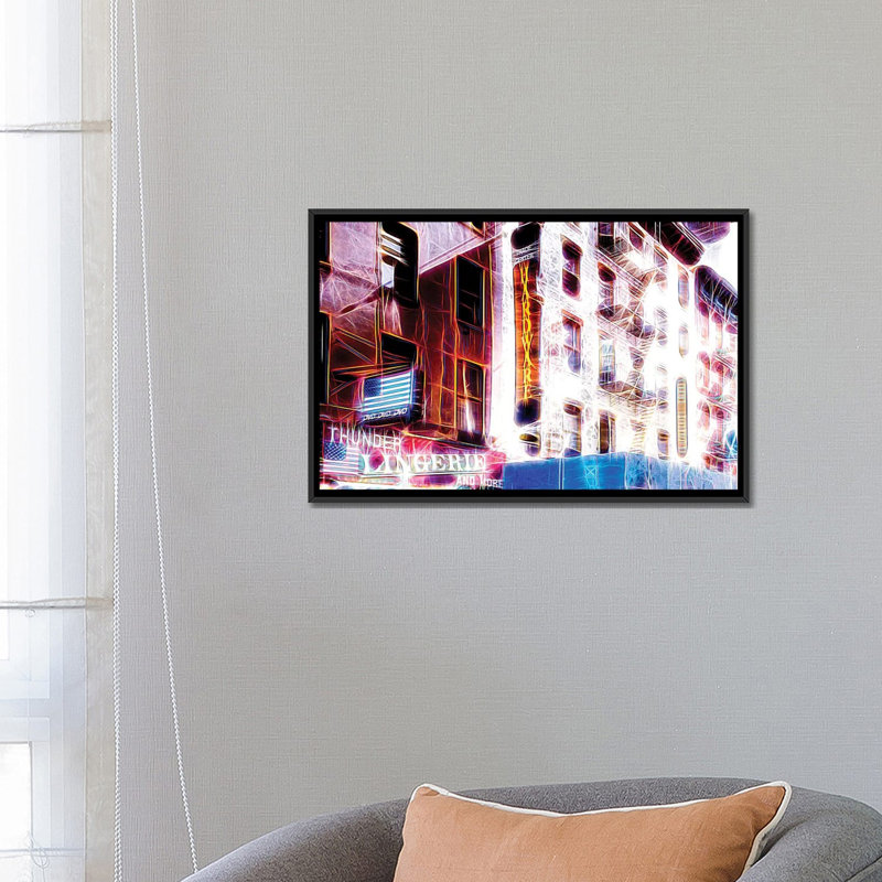 «US Hardware», reproduction d'impression sur toile, H 18 po x l 26 po x P 1,5 po, Toile avec cadre noir, Pas de tapis