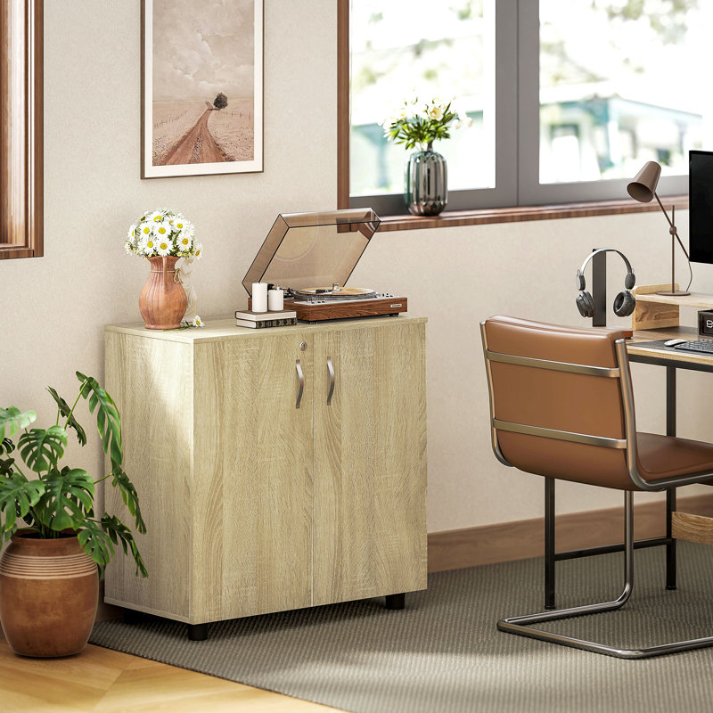 File Cabinet, Oak