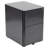 Modern 3-Drawer Mobile Locking Filing Cabinet with Anti-Tilt Mechanism and Hanging Drawer-1021691048