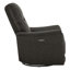Fauteuil inclinable électrique à bascule pivotant en cuir 33,86 po Geniune-124508197