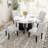 Polett Round Dining Set-1808041366