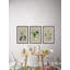 Tiny Blooms Triptych - ensemble de 3 reproductions d'art graphique-29488859