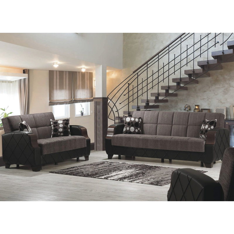 Revêtement gris avec compartiment de rangement - Collection pour une décoration soignée pratique