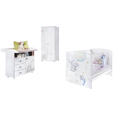 Jemma 3 Piece Bedroom Set
