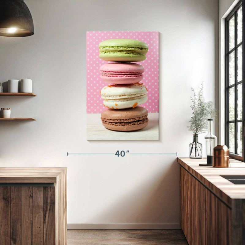 Yarlin Stacked Macarons, 39" H x 26" W