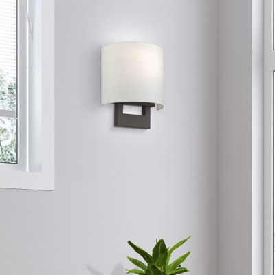Rakhee Steel Flush Mounted Sconce