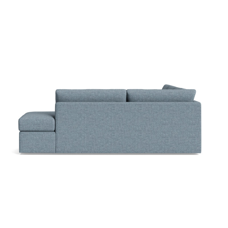 The OG Corner Sectional, Performance Velvet - Denim, Right Hand Facing