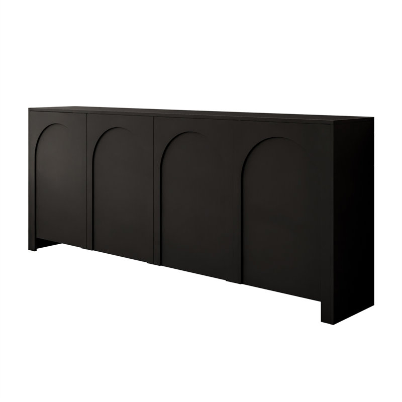 Sideboard ARIADNA 4D, Black