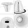 6" Recessed Open Shower Trim For 6" Housing