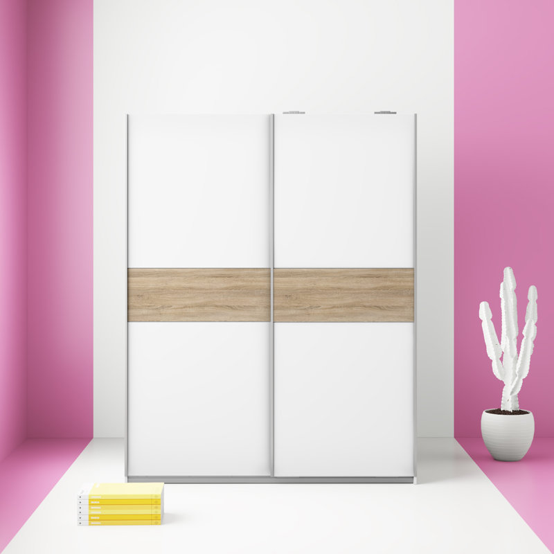 Anglers Park 2 Door Wood Wardrobe, Basic