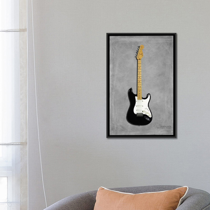 « garde-eclaptonsig blackie 77 », impression sur toile tendue, H 26 po x l 18 po x P 1,5 po, Toile avec cadre noir