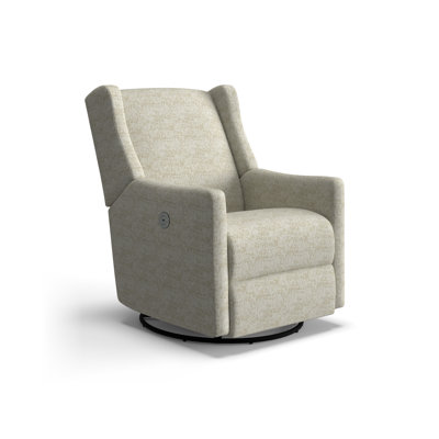 Andrina Upholstered Swivel Reclining Glider