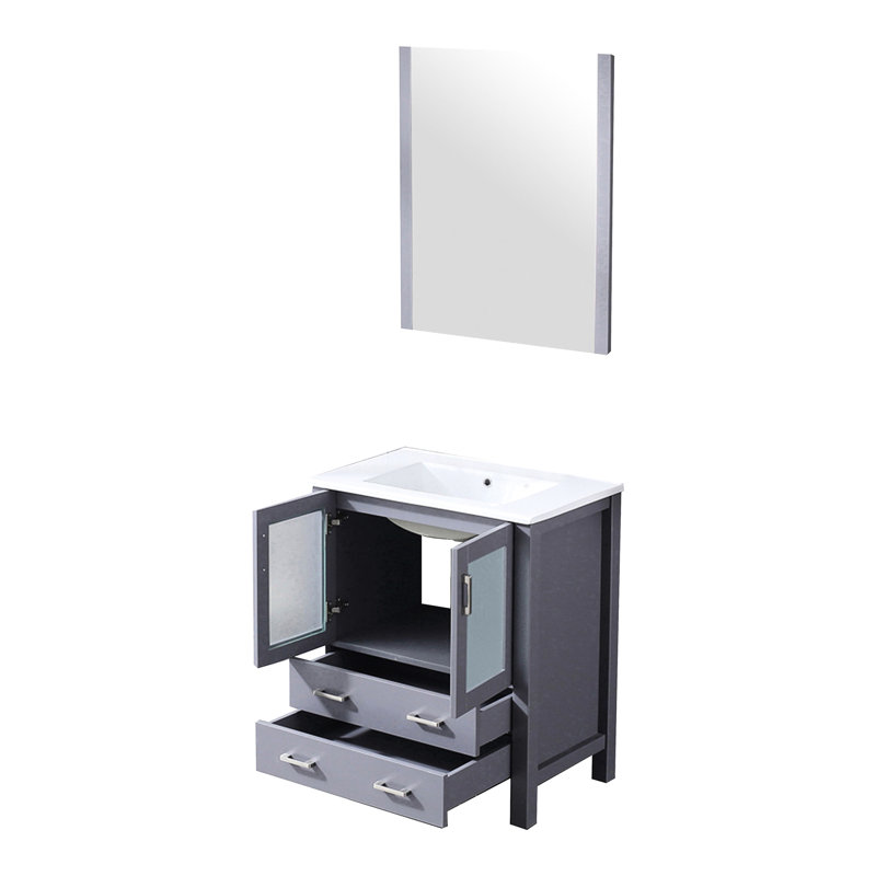 Single Bathroom Vanity with Ceramic Top