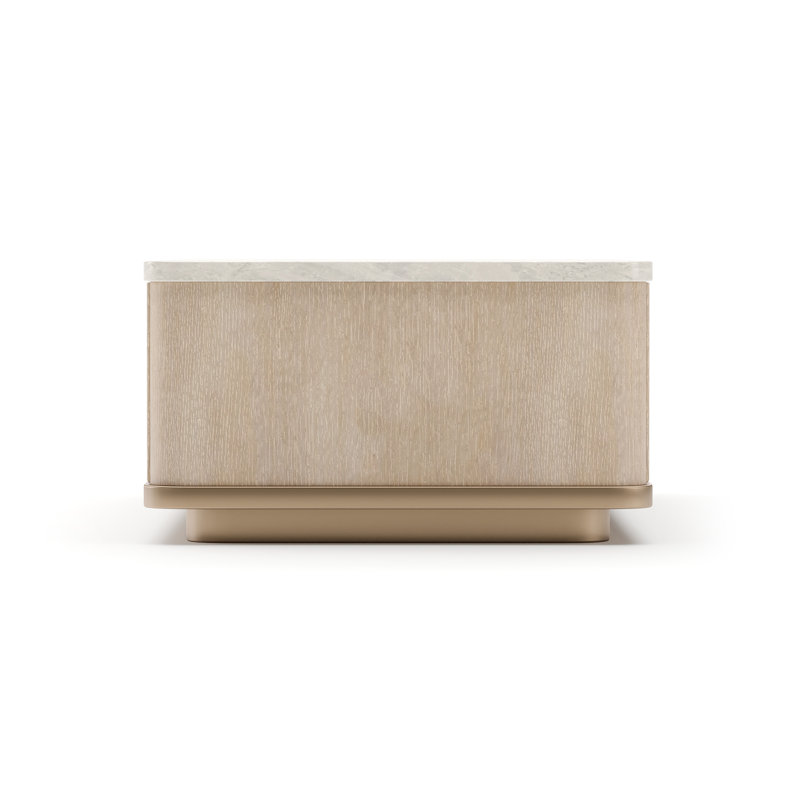 Caracole Stone Cocktail Table