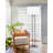 62'' Brushed Steel Traditional Floor Lamp