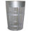 Réceptacle extérieur en métal déployé 48 gallons avec plaque