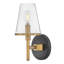 Applique murale pour meuble-lavabo 1 lumière deux tons Marten