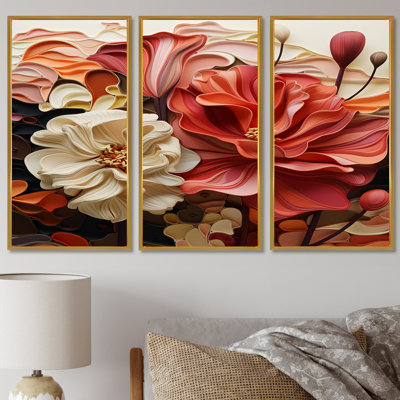 Ensemble de salon Lisette - Magnolias Wall Art