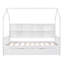 Lit simple avec lit gigogne et base de lit avec tablette-312265486
