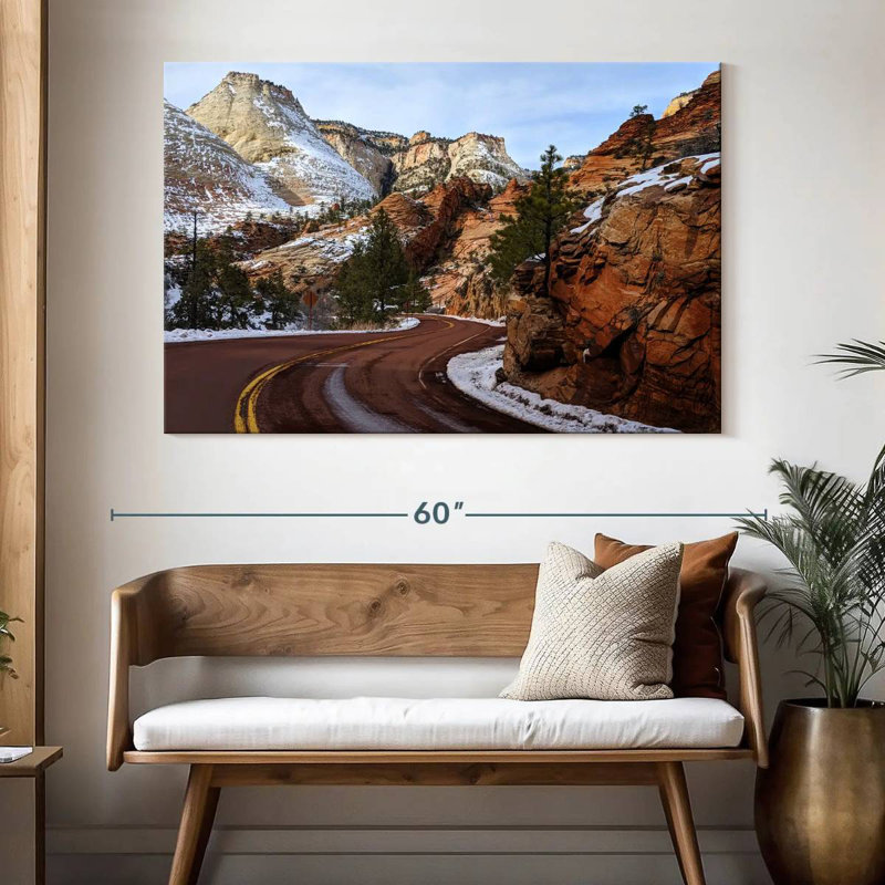 Mehar Road To Zion Park, 34" H x 51" W