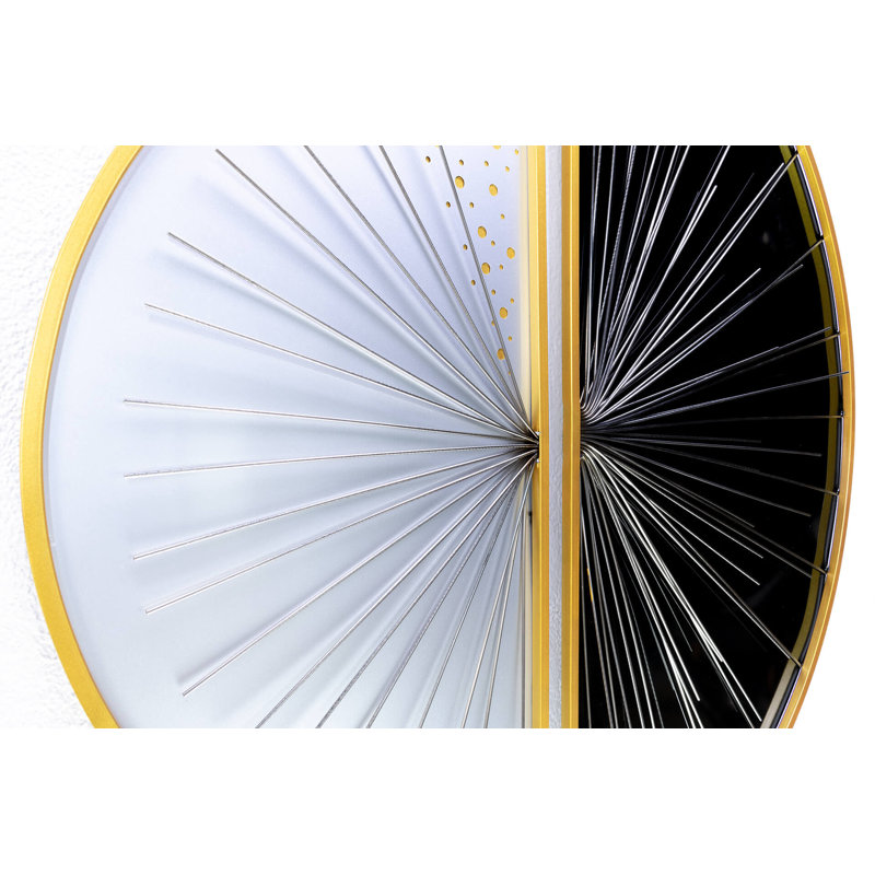 Handmade Glam Abstract Wall Decor on Metal