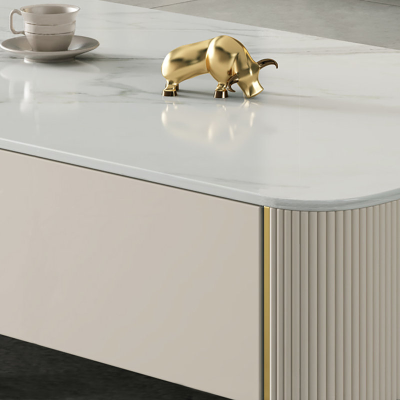 Coffee Table, 15.74" H x 51.18" L x 27.55" W