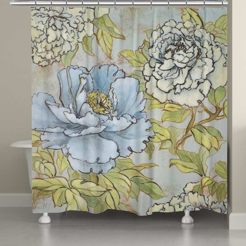 Dydek Floral Shower Curtain