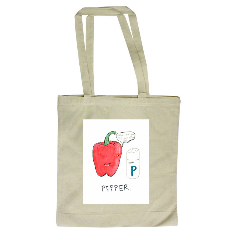Pepper Tote Bag