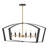 40" 6-Light Candle Open Frame Linear Chandelier-142960120