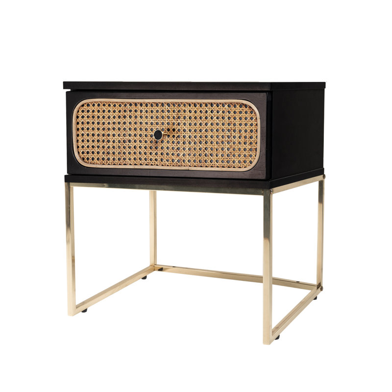 Honester 50.2cm W Particle Board / Chipboard Bedside Table