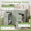 Meuble-lavabo de salle de bain de 91 cm (36 po) avec tiroir à double profondeur pour séchoir à cheveux-2000916072
