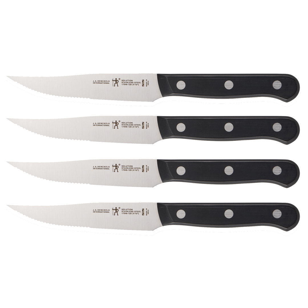 HENCKELS Solution 4-Piece Steak Knife Set HENCKELS