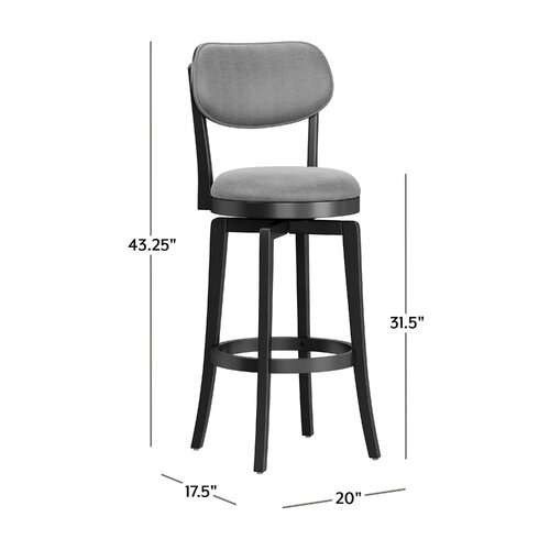 Three Posts™ Neriah Swivel Stool & Reviews | Wayfair