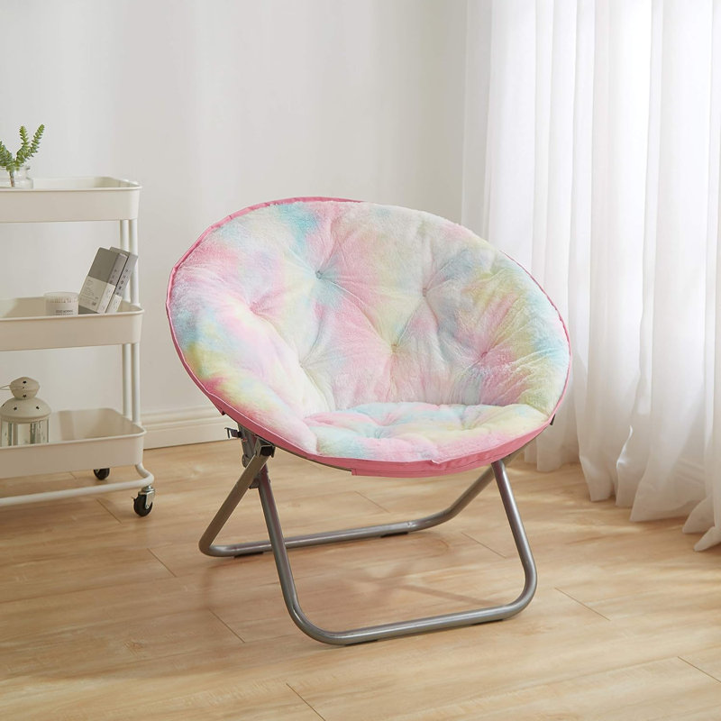 Fauteuil Papasan Giles, Argent, Multicolore